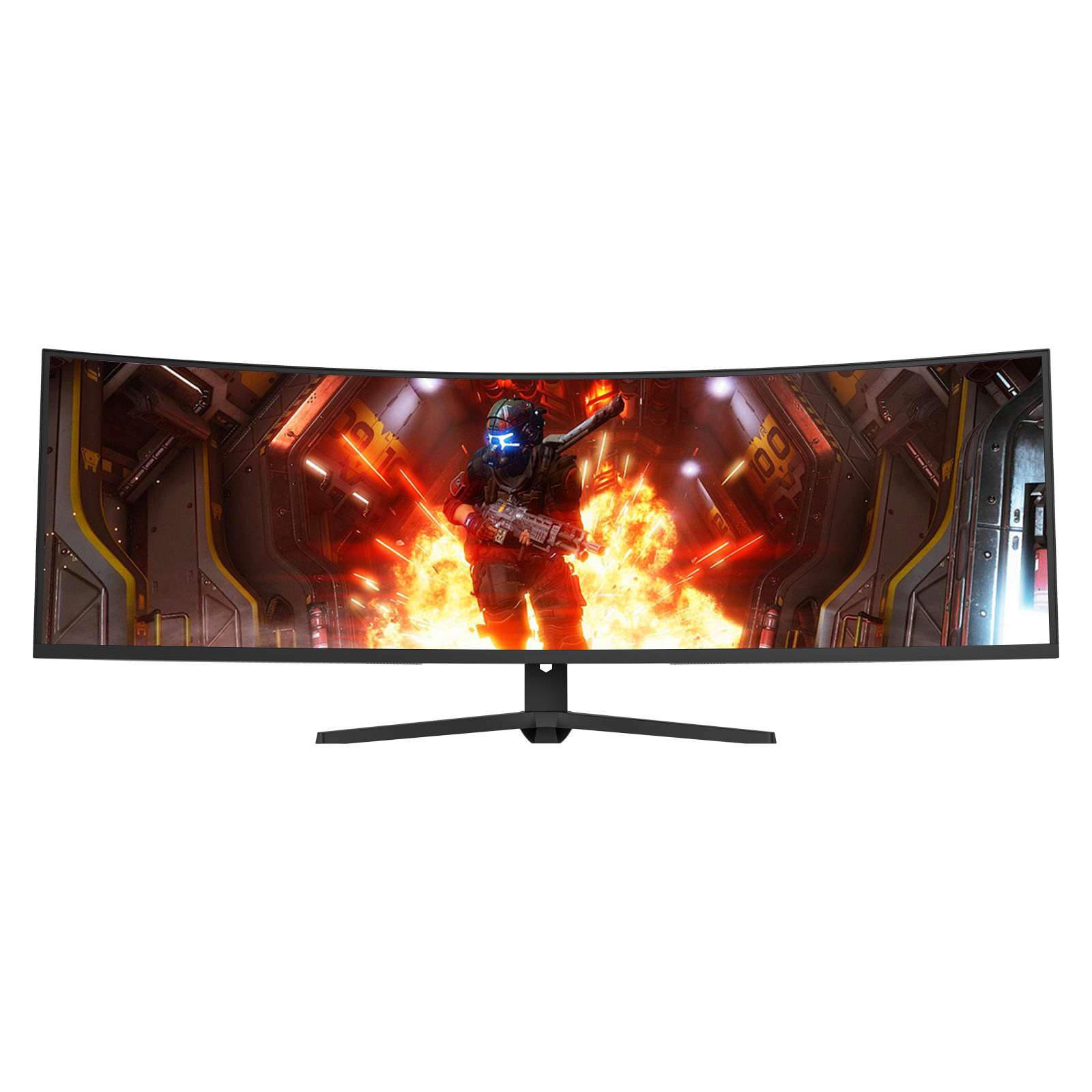 Pc Gaming Ultrawide Monitor - Moniteur de jeu incurvé R3800 de