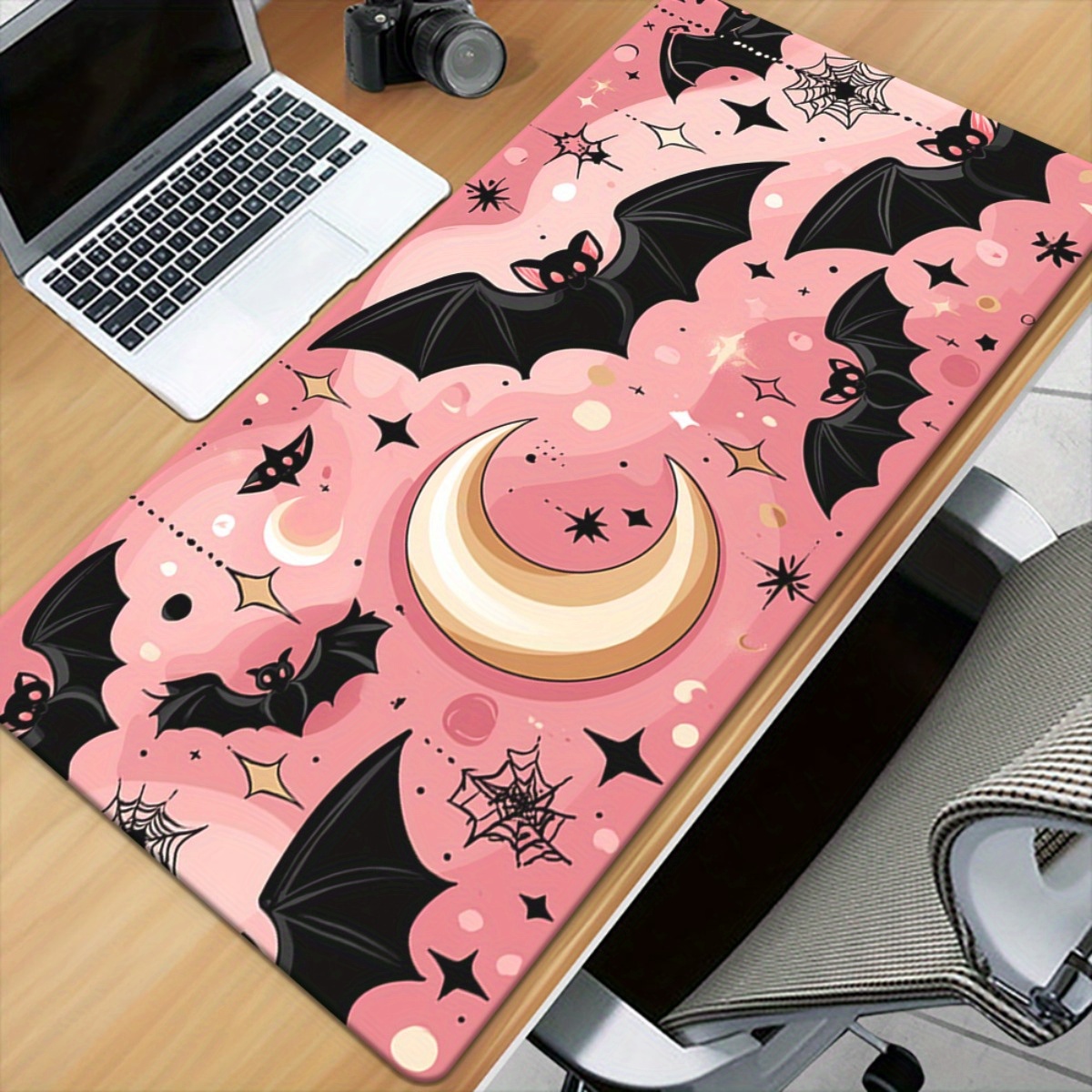 Pc Gaming Pink - Tapis de souris gothique mignon -