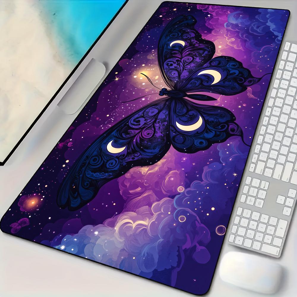 Pc Gaming Lounge - Tapis de Souris Élégant Motif Papillon
