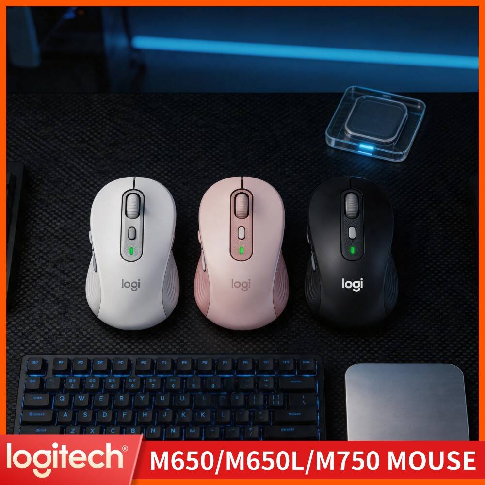 Pc Gaming Logitech - Souris ergonomique Logitech M650 - Capteur