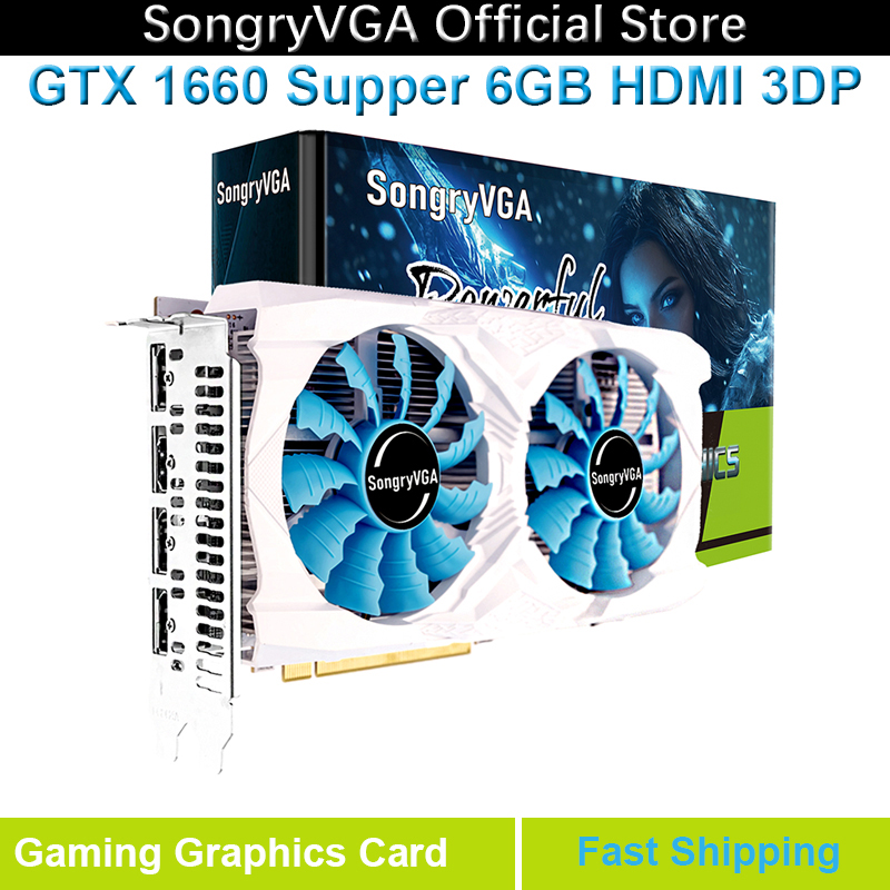 Pc Gaming Gtx 1660 - Carte graphique de jeu SongryVGA GTX