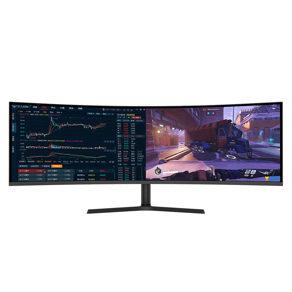 Pc Gaming Ultrawide Monitor - Écran LED ultra large de 49