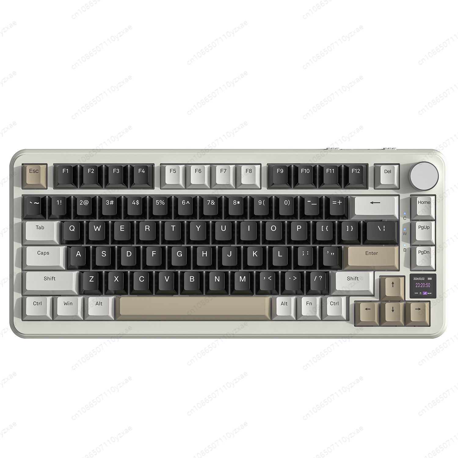 Pc Gaming Lounge - Clavier mécanique AL66 2024, en alliage