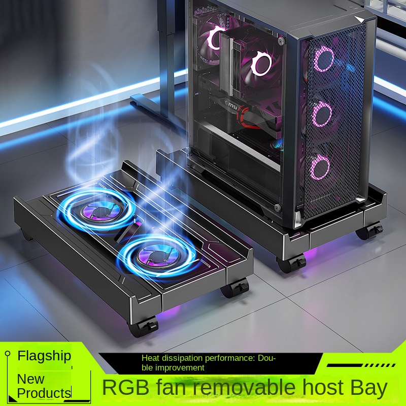 Pc Gaming Lounge - BEISHI support de processeur d'ordinateur réglable
