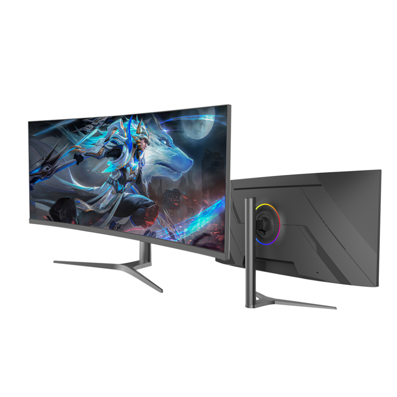 Pc Gaming Ultrawide Monitor - Écran de moniteur LCD 37,5 pouces