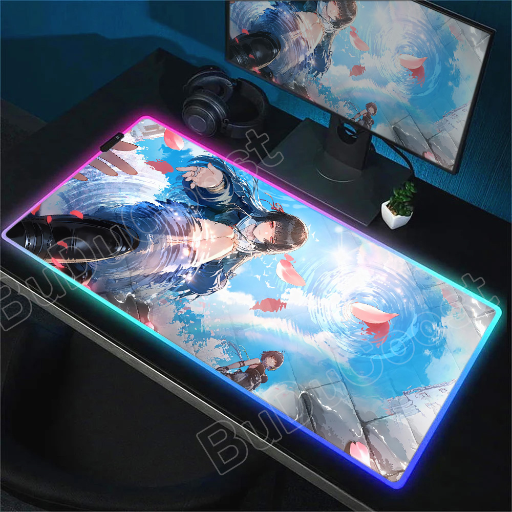 Pc Gaming Girl - Nouveau tapis de souris RGB JK