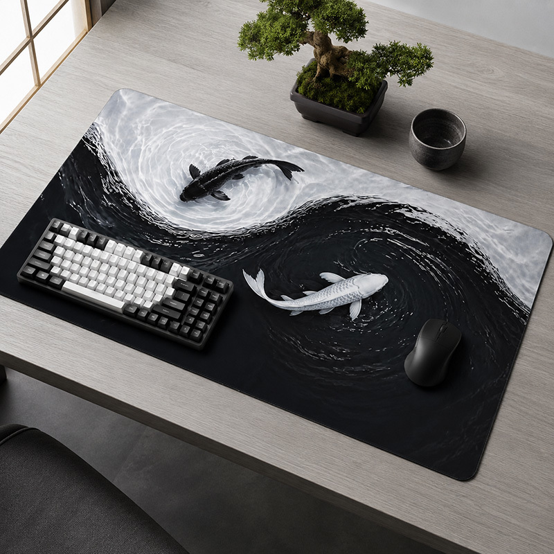 Pc Gaming Lounge - Tapis de souris Gamer XL/XXL noir