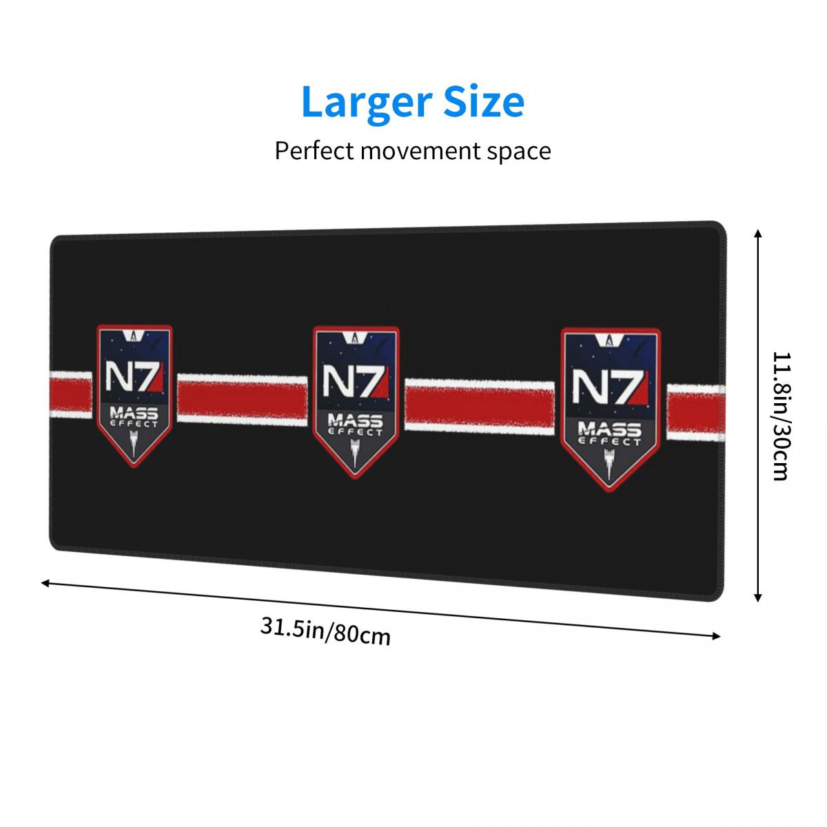 Grand tapis de souris N7 New I - Pc Gaming Icon avis et prix