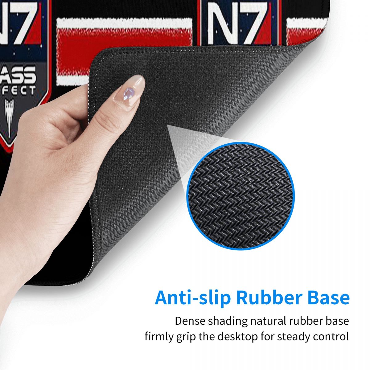 Grand tapis de souris N7 New I - Pc Gaming Icon avis et prix
