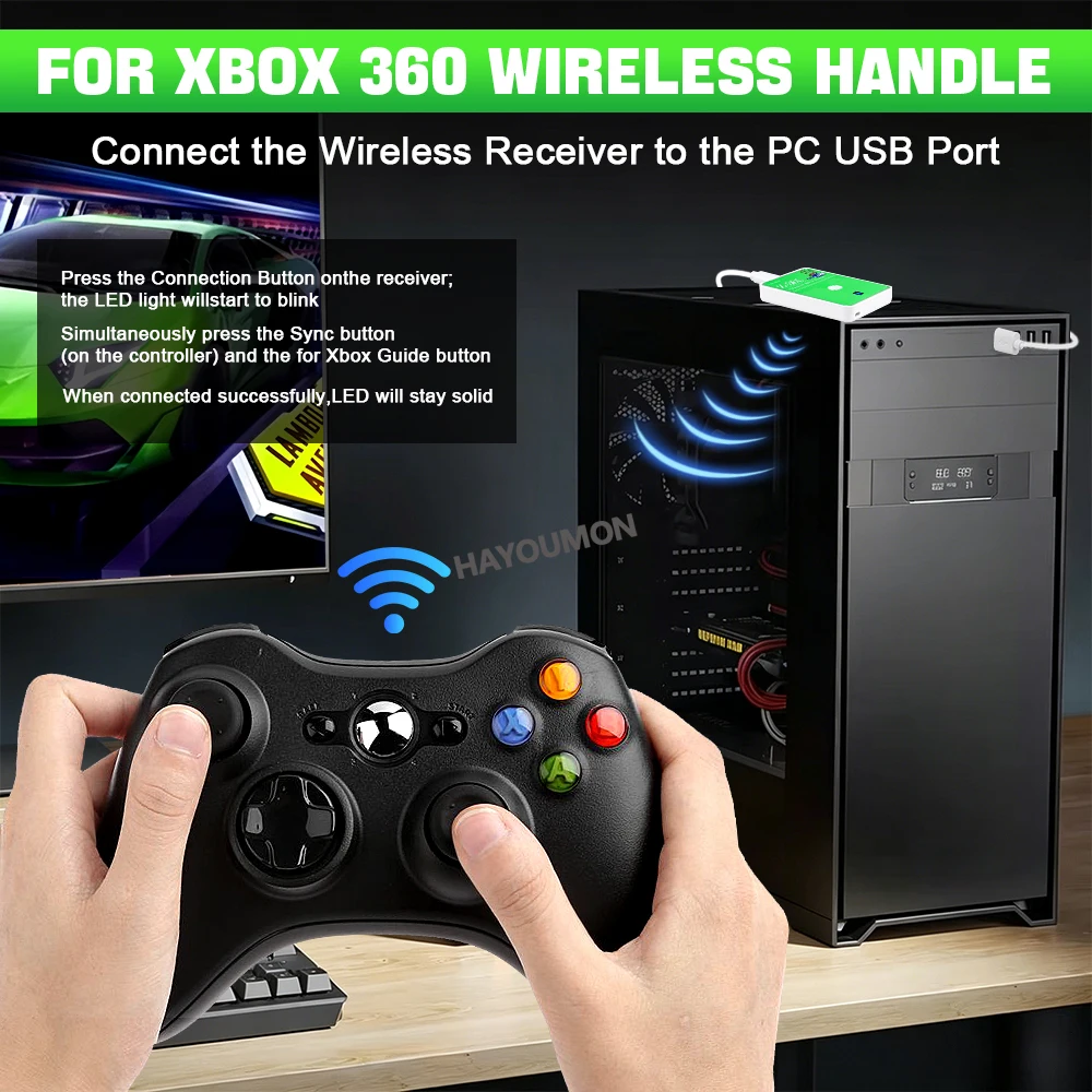 Récepteur de jeu sans fil, con - Pc Gaming Windows 7 avis et prix