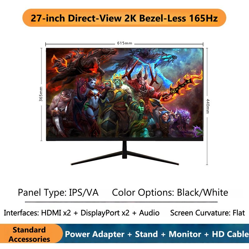 Moniteur de jeu incurvé 27 pou - Pc Gaming Ultrawide Monitor avis et prix
