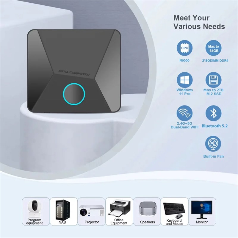 Nouveau mini PC 13e et 12e gén - Pc Gaming Core I5 avis et prix
