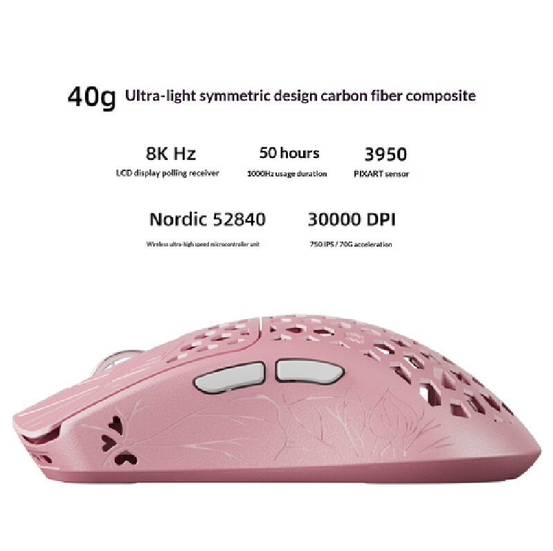 Souris de jeu Vancer Akitsu Pi - Pc Gaming Pink avis et prix
