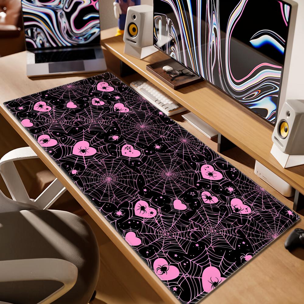 Tapis de bureau 90x40 cm en fo - Pc Gaming Pink avis et prix