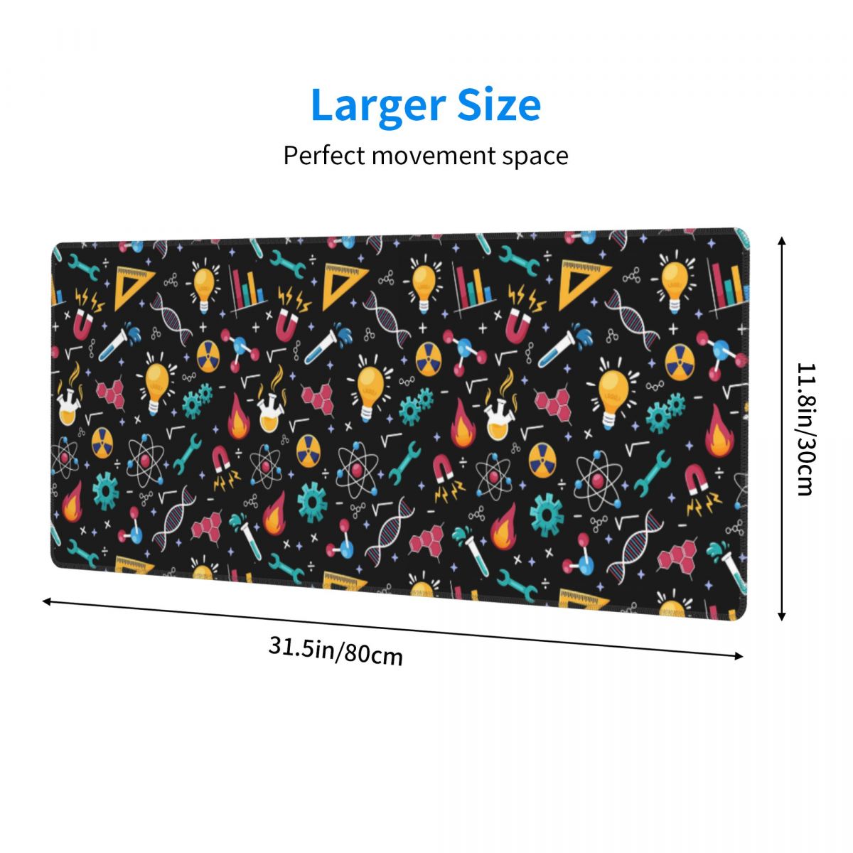 Grand tapis de souris motif ic - Pc Gaming Icon avis et prix