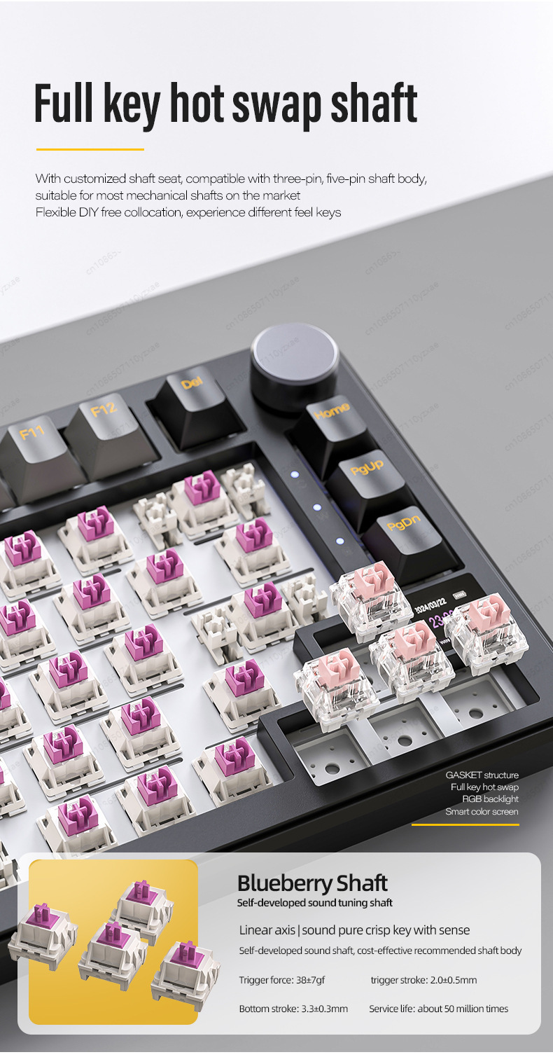 Clavier mécanique AL66 2024, e - Pc Gaming Lounge avis et prix