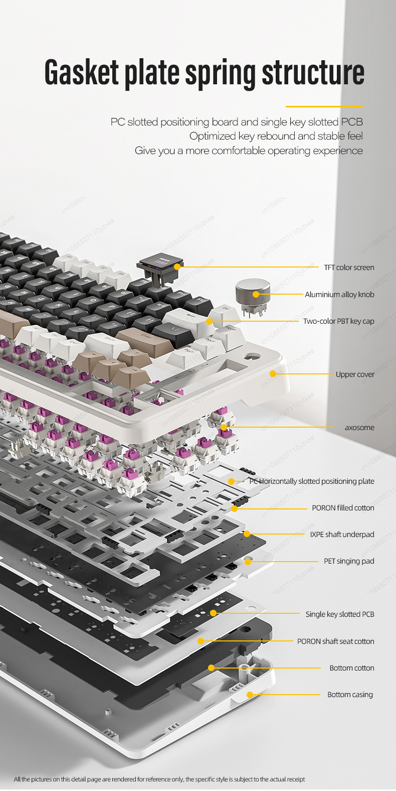 Clavier mécanique AL66 2024, e - Pc Gaming Lounge avis et prix