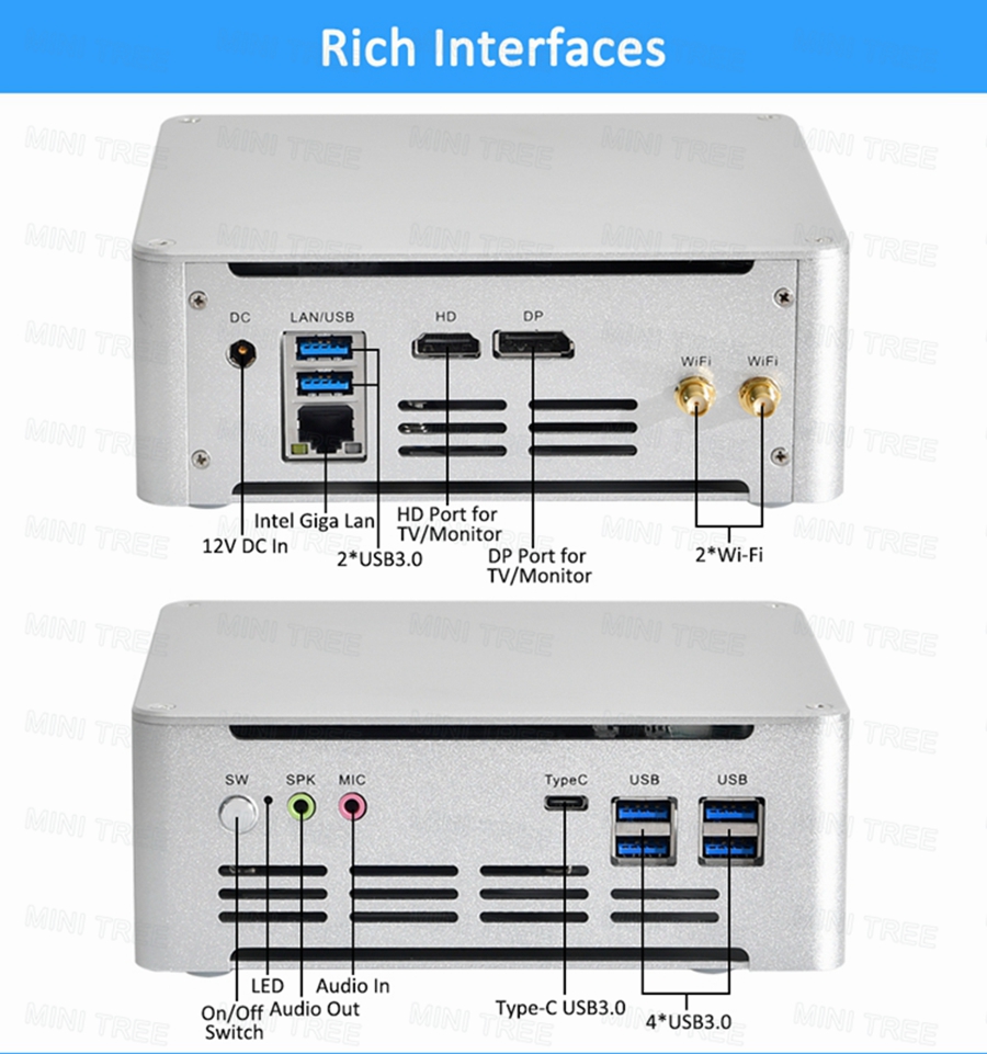 Mini PC Cube Win11 13e générat - Pc Gaming Core I5 avis et prix
