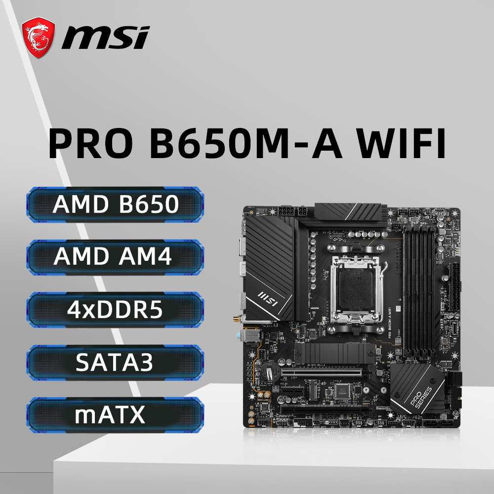 MSI PRO B650M-A WIFI carte mèr - Pc Gaming Core I5 avis et prix