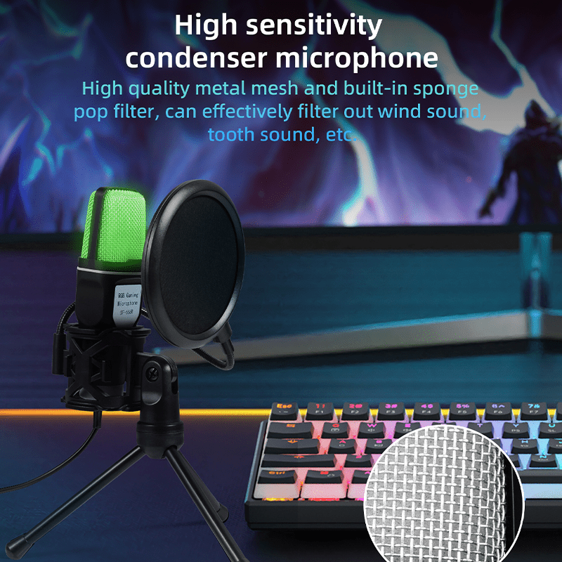 Microphone USB de jeu pour PC, - Gaming Controller avis et prix