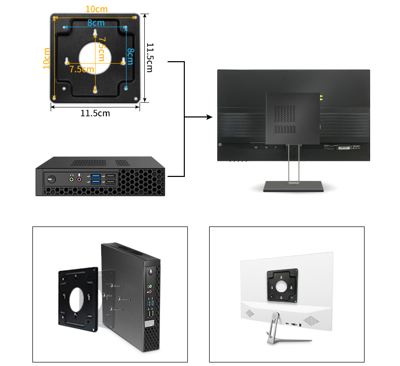 Mini pièces Core I3 7100 I5 64 - Pc Gaming Core I5 avis et prix